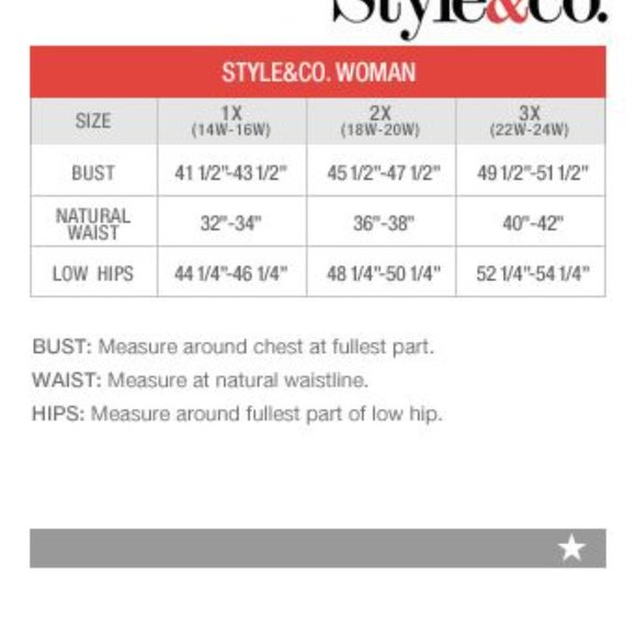 NWT Style & Co. Plus Embroidered Hi-Low Tank #4 - Picture 5 of 5